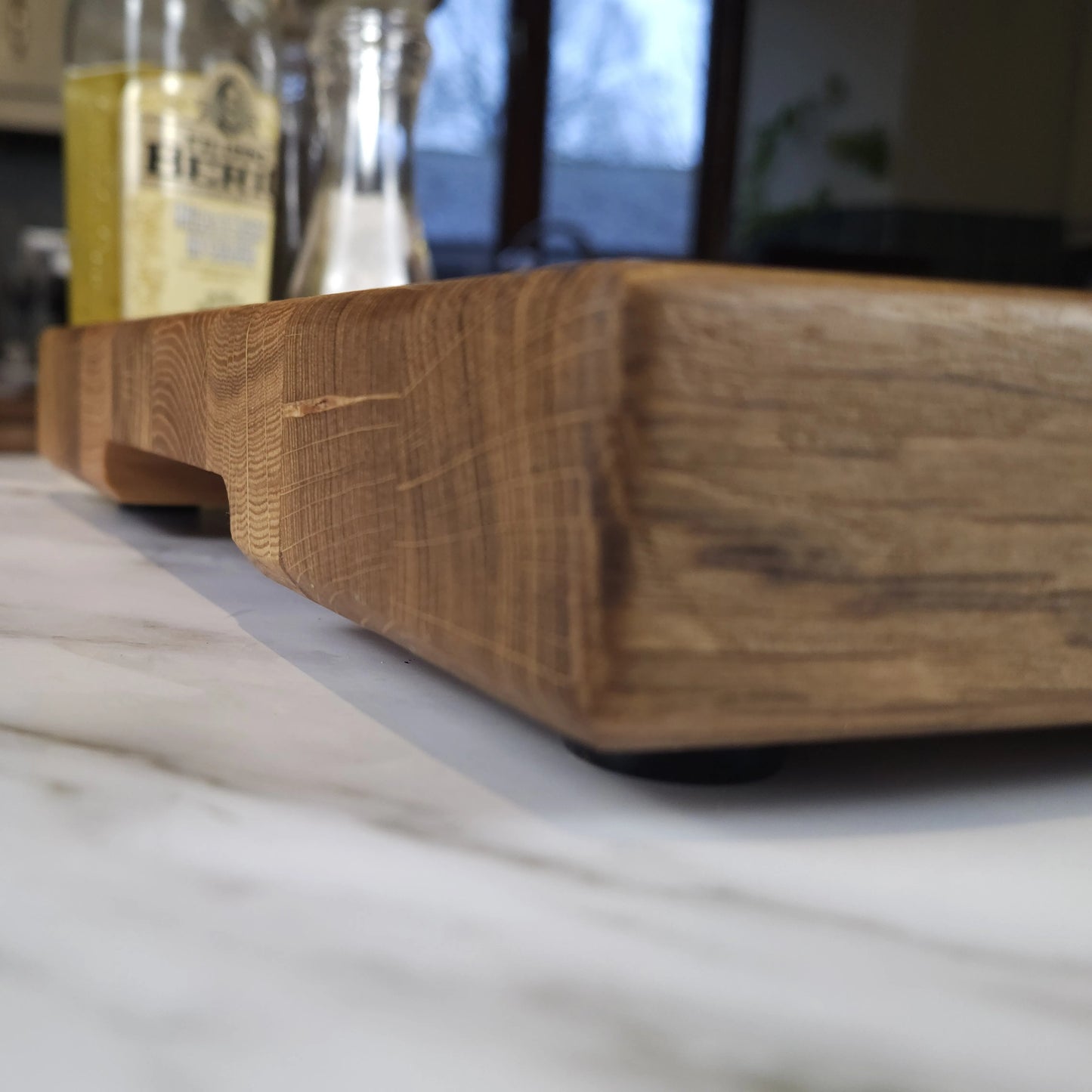 Thick Oak Edge Grain Chopping Board